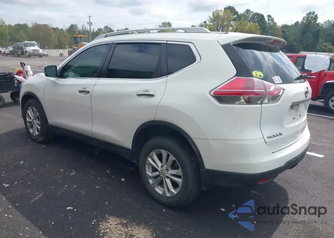 2014 Nissan Rogue Sv из США, поврежденный, VIN 5N1AT2MT1EC763013